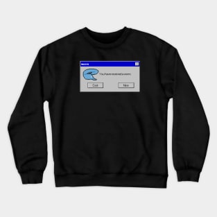 Digital Worm Crewneck Sweatshirt